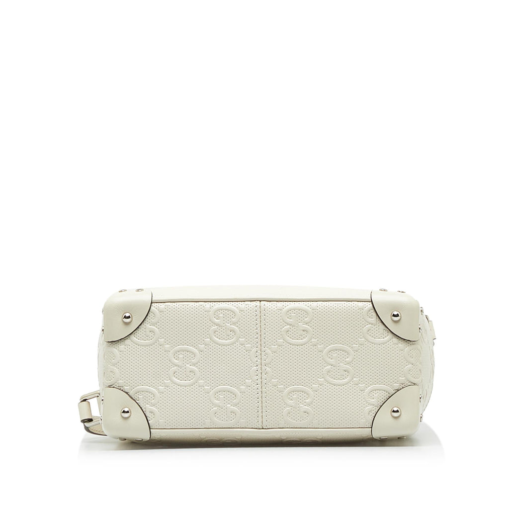Gucci GG Embossed Perforated Square Bag (SHG-dVXLVM)
