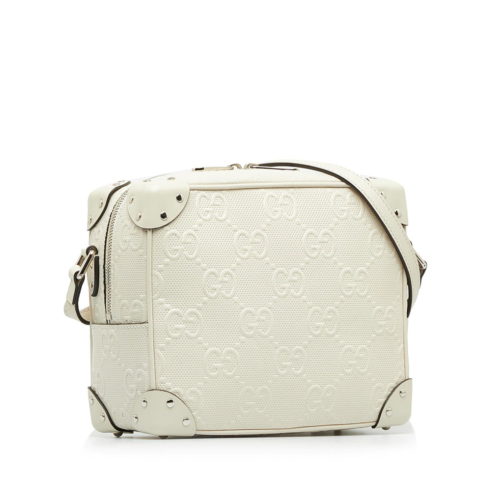 Gucci GG Embossed Perforated Square Bag (SHG-dVXLVM)