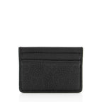 Gucci GG Grainy Leather Emblem Card Case