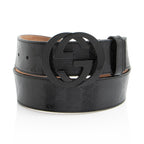 Gucci GG Imprime Interlocking G Belt - Size 32 / 80