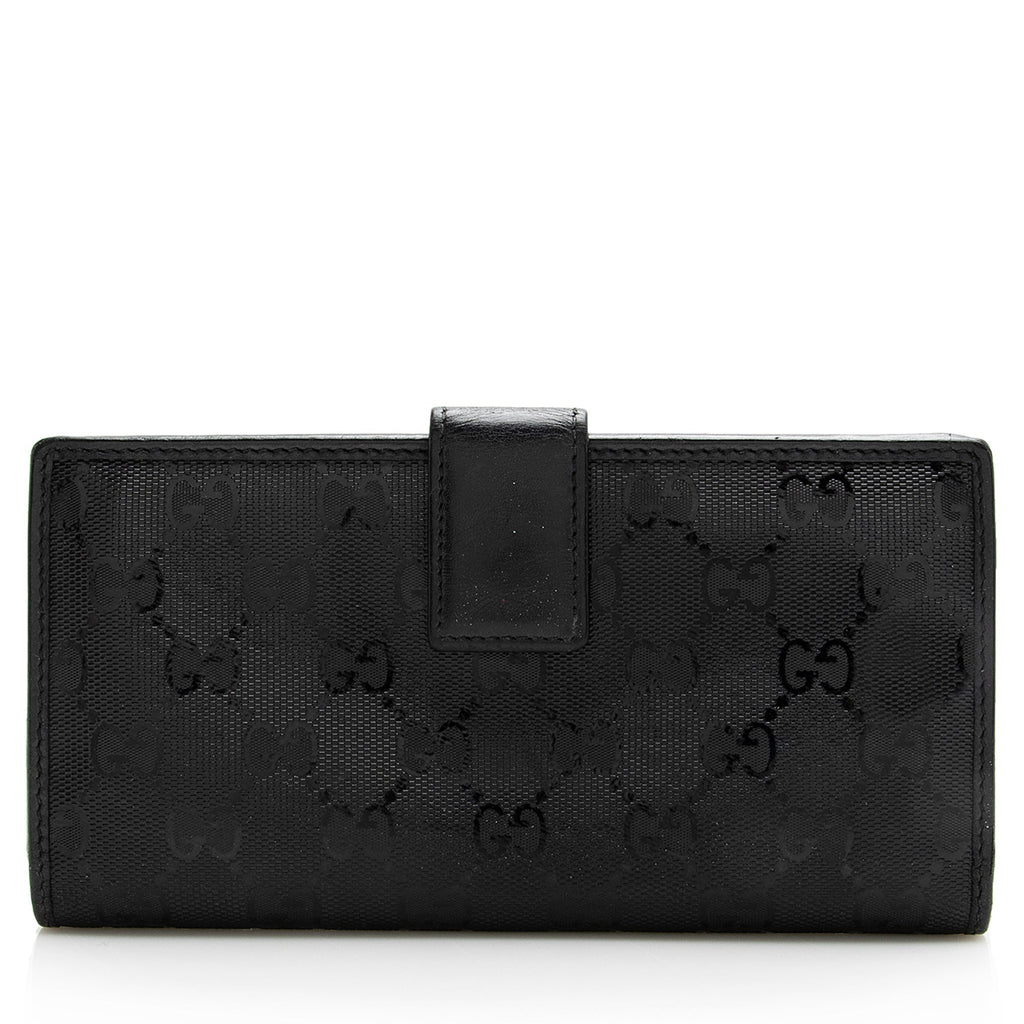 Gucci GG Imprime Interlocking G Continental Wallet (SHF-22353)