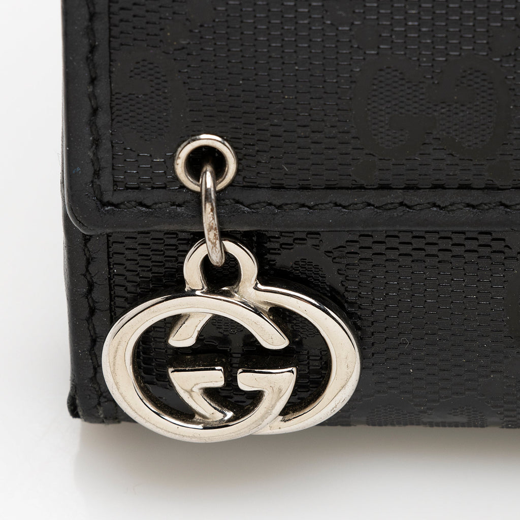 Gucci GG Imprime Interlocking G Continental Wallet (SHF-22353)