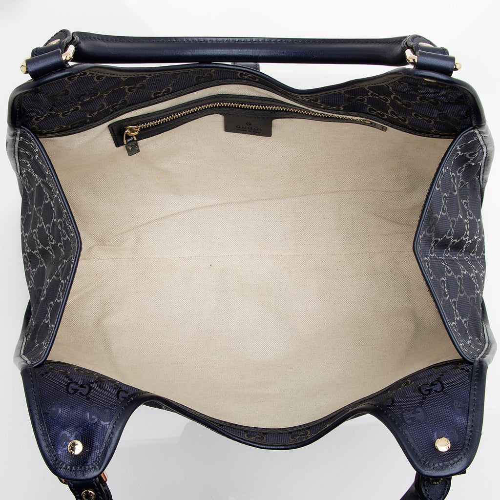Gucci GG Imprime Joy Bardot Medium Shoulder Bag (SHF-23367)