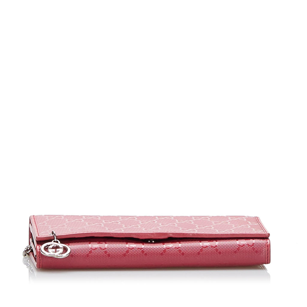 Gucci GG Imprime Wallet On Chain (SHG-clxtl4)