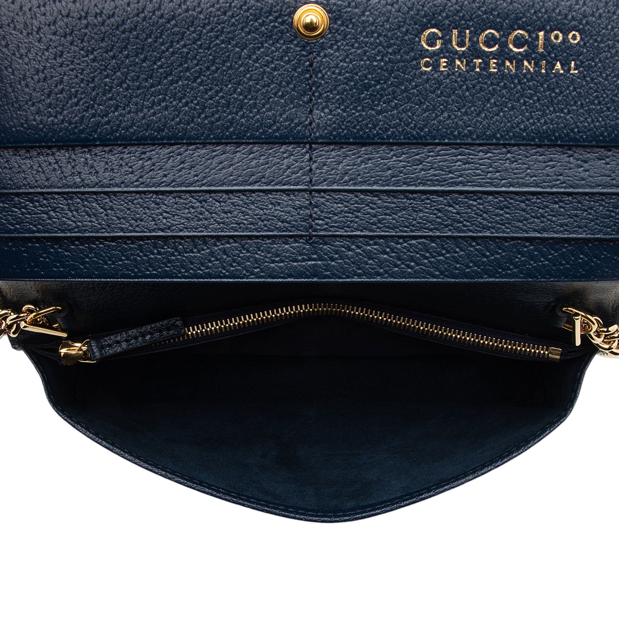 Gucci GG Kaleidoscope Canvas 100th Anniversary Chain Wallet