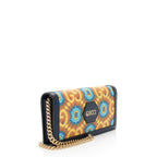 Gucci GG Kaleidoscope Canvas 100th Anniversary Chain Wallet