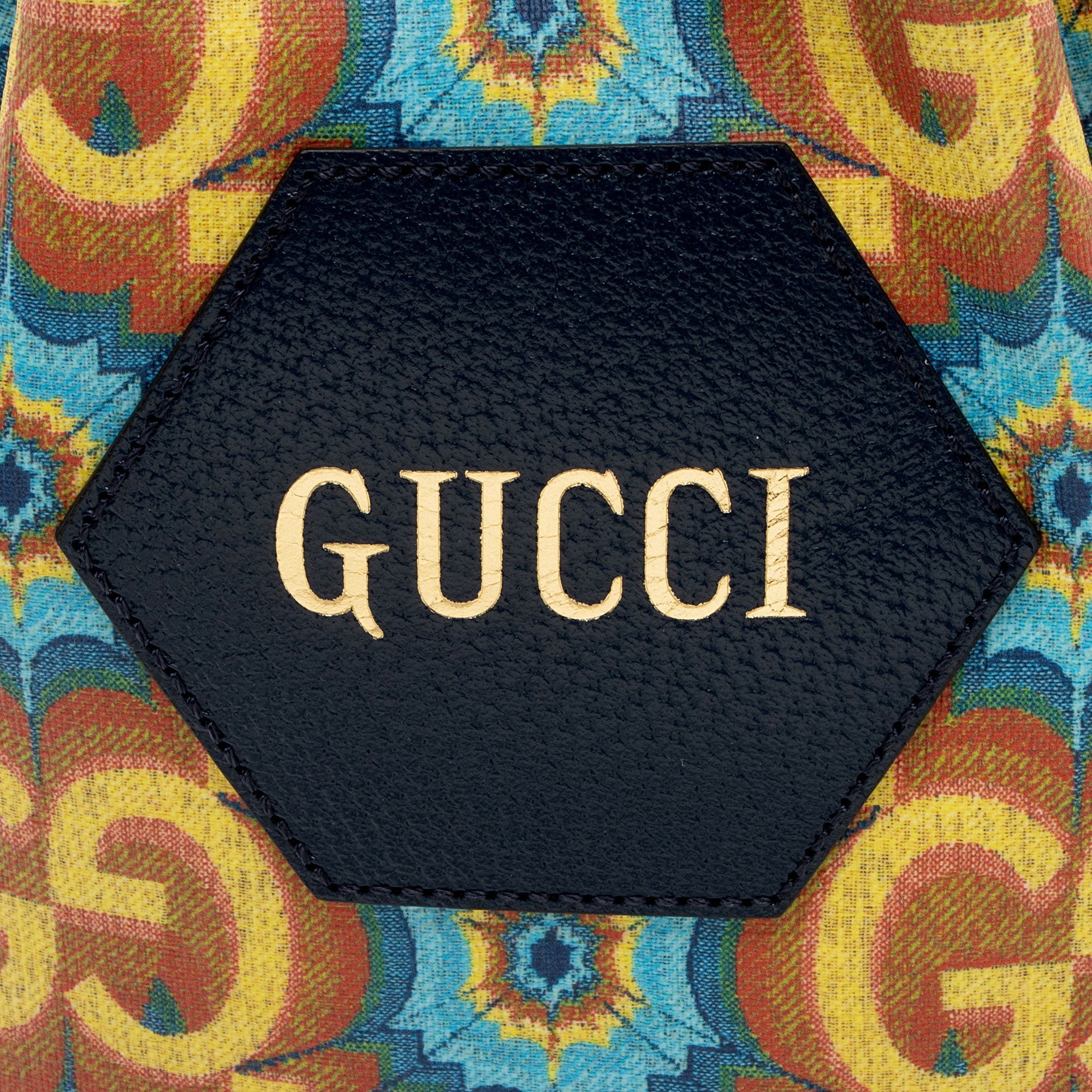 Gucci GG Kaleidoscope Canvas 100th Anniversary Bucket Bag (SHF-kbOcsb)