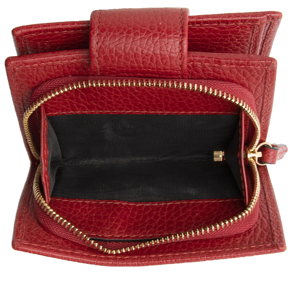 Gucci GG Leather French Wallet (SHF-21380)