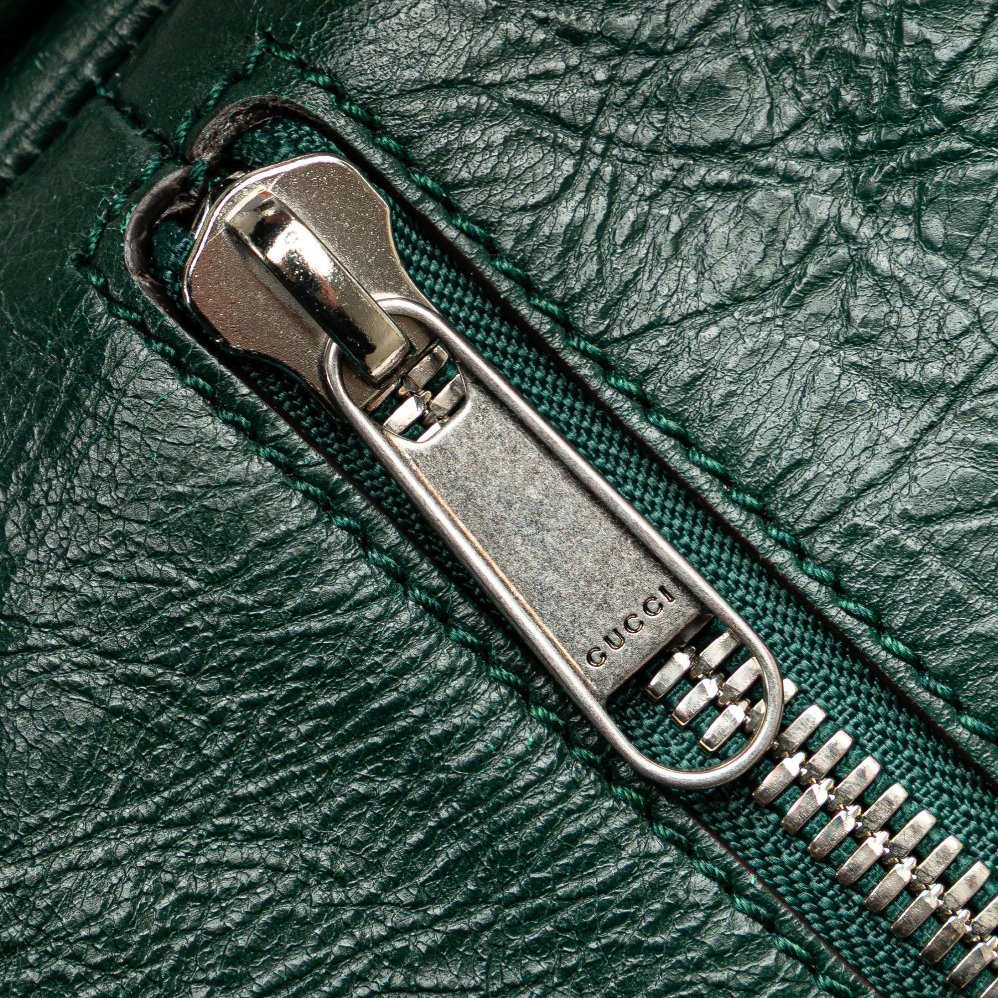 Gucci GG Leather Morpheus Satchel