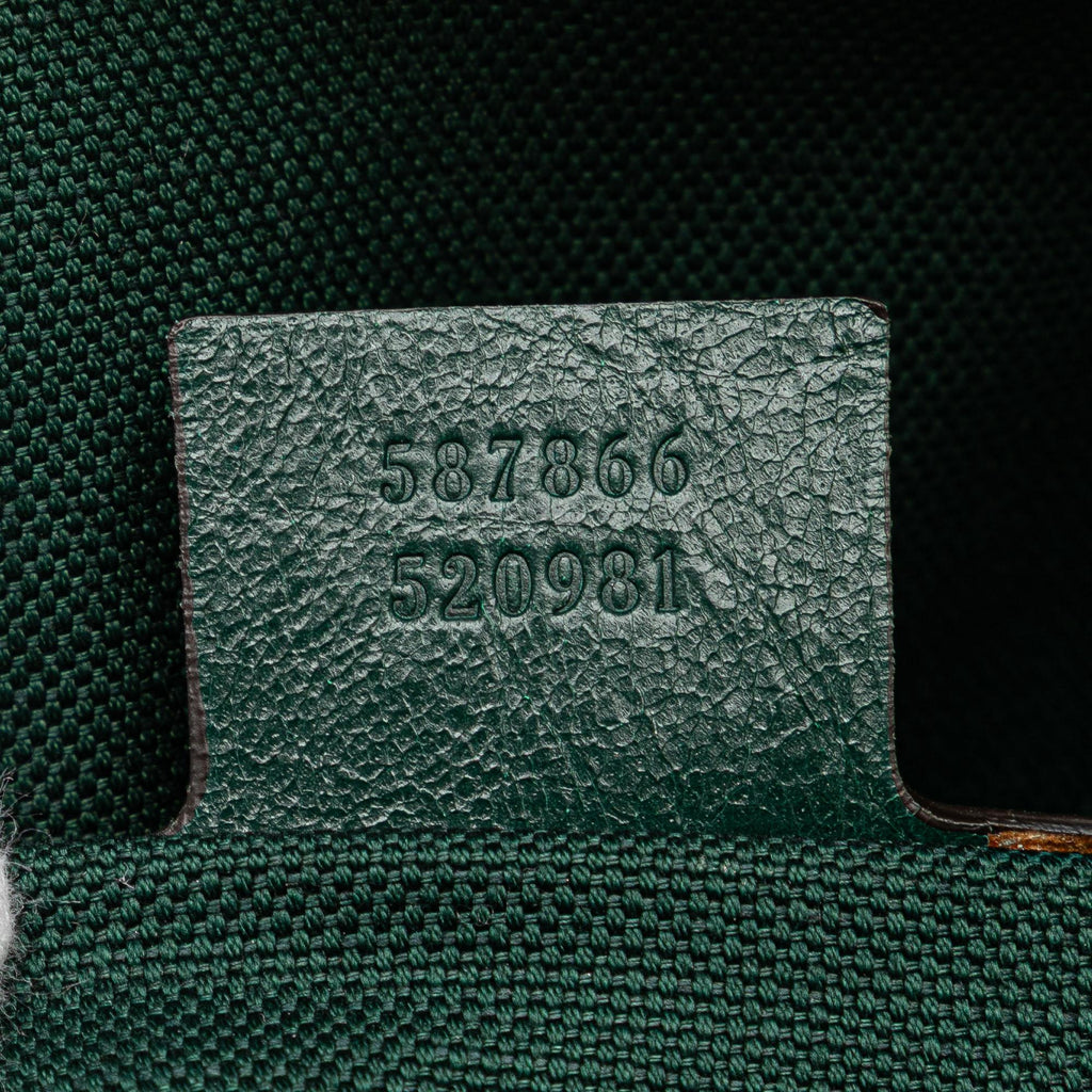 Gucci GG Leather Morpheus Satchel