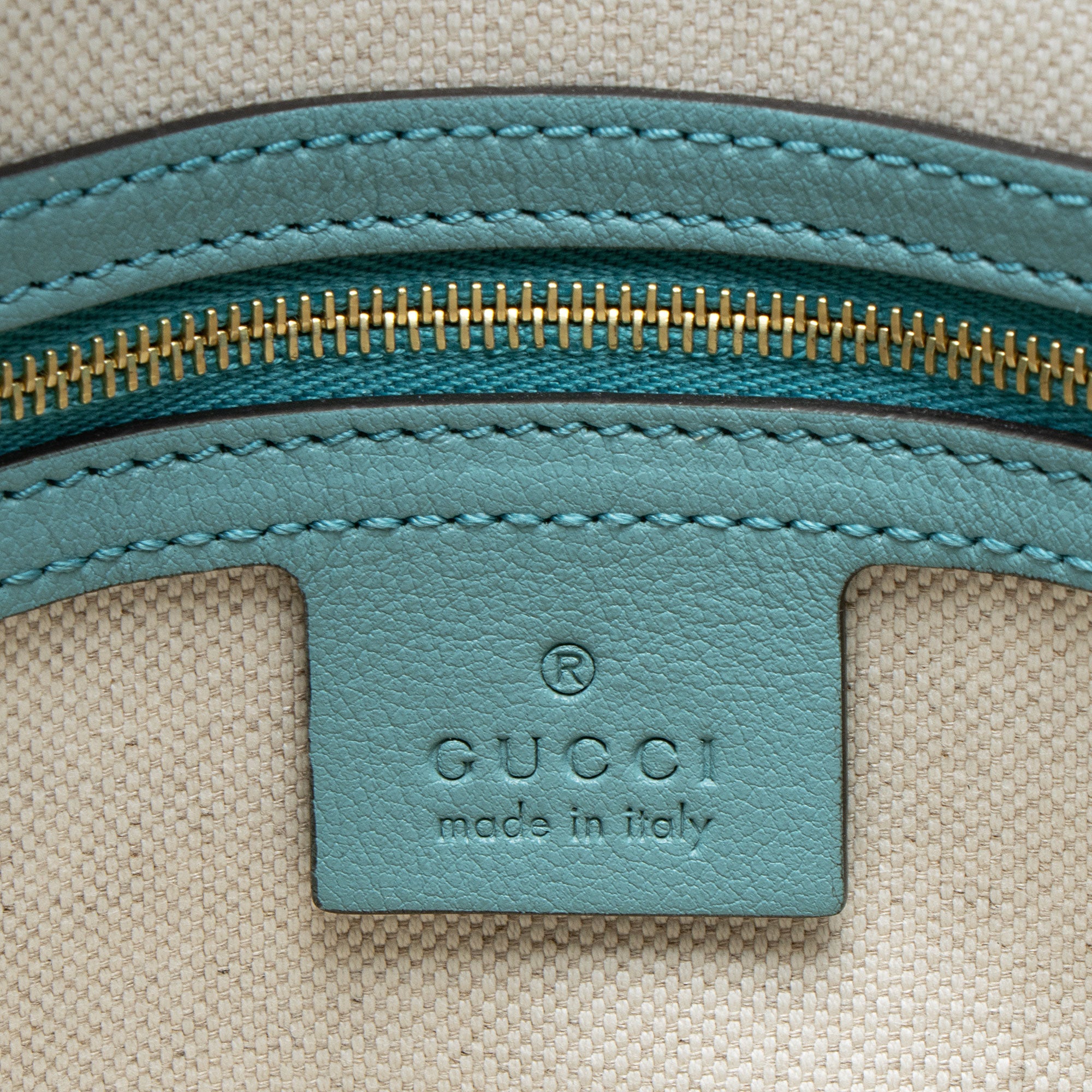 Gucci GG Leather Star Medium Tote