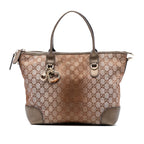 Gucci GG Lurex Heart Bit Satchel