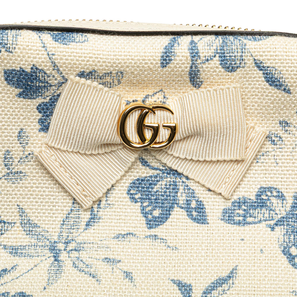 Gucci GG Marmont Canvas Herbarium Pouch