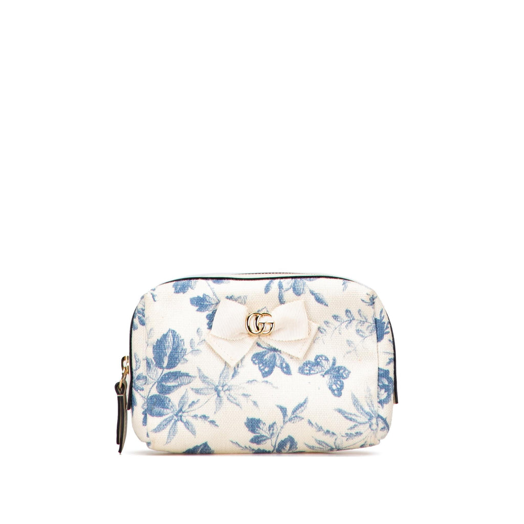 Gucci GG Marmont Canvas Herbarium Pouch