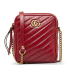 Gucci GG Marmont Double Zip Camera Bag (SHG-B9hwew)