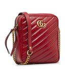 Gucci GG Marmont Double Zip Camera Bag (SHG-B9hwew)
