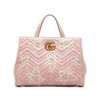 Gucci GG Marmont Ghost Satchel (SHG-AiKlZD)