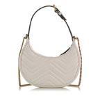 Gucci GG Marmont Half Moon Shaped Mini Bag (SHG-2ogQz6)