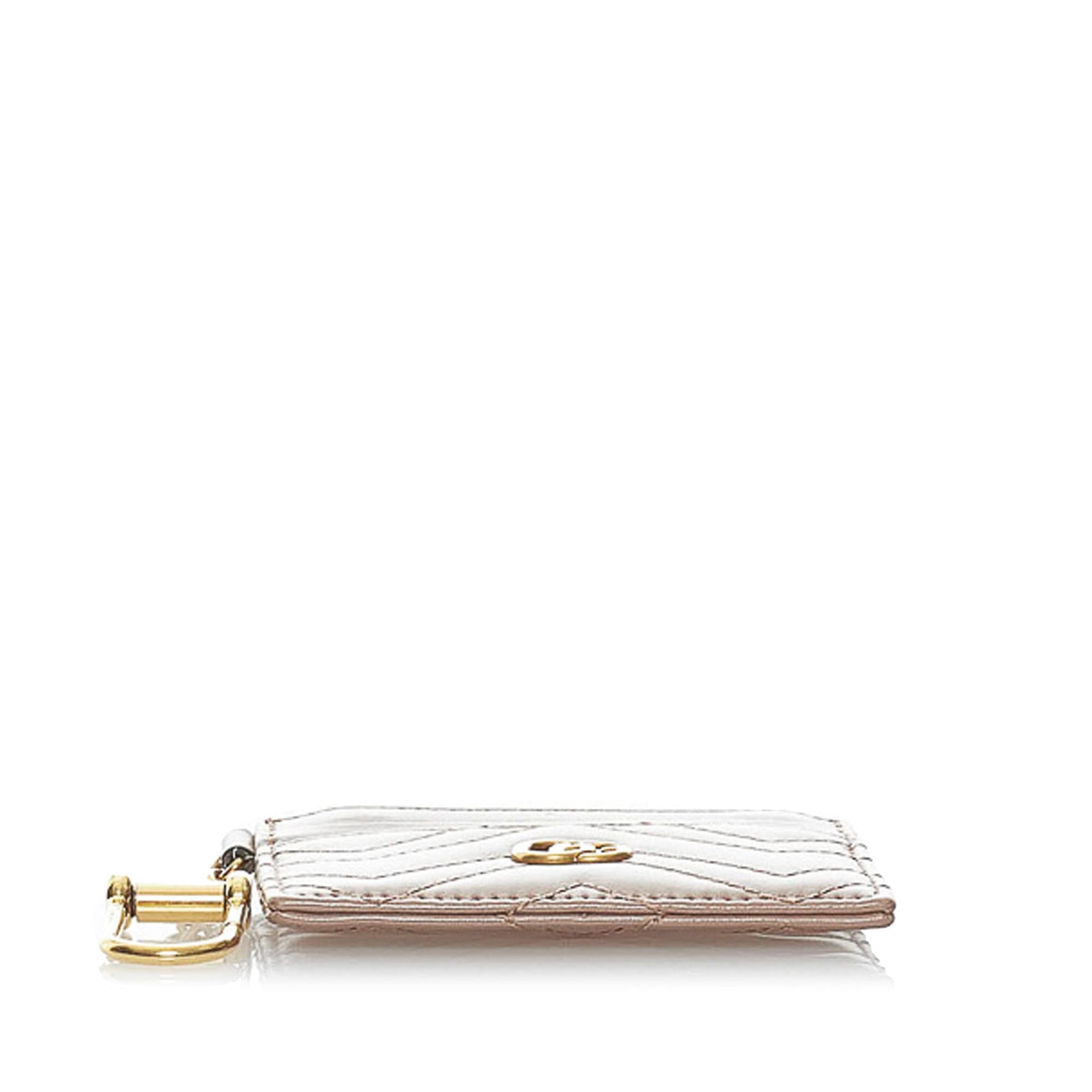 Gucci GG Marmont Keychain Wallet Leather Coin Pouch (SHG-32383)