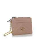 Gucci GG Marmont Keychain Wallet Leather Coin Pouch (SHG-32383)