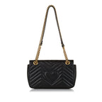 Gucci GG Marmont Leather Crossbody Bag (SHG-34307)