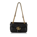 Gucci GG Marmont Leather Crossbody Bag (SHG-34601)