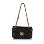 Gucci GG Marmont Leather Crossbody Bag (SHG-34601)