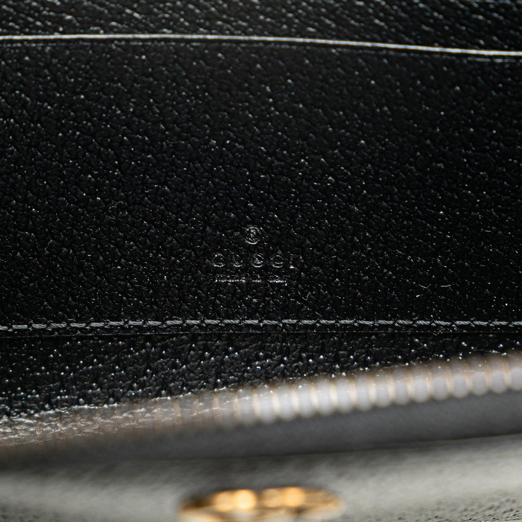 Gucci GG Marmont Leather Double Belt Bag