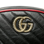Gucci GG Marmont Leather Matelasse Torchon Belt Bag