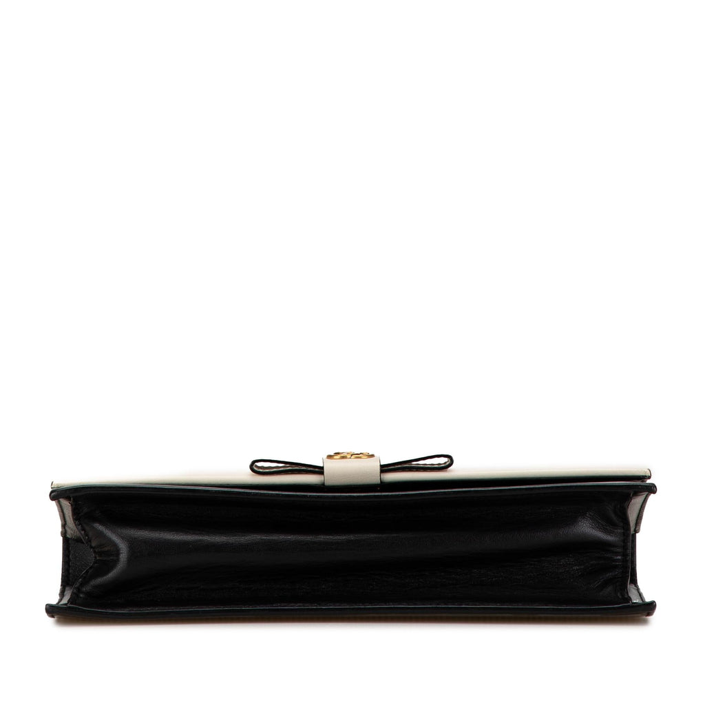 Gucci GG Marmont Leather Ribbon Crossbody (SHG-8Fv04O)
