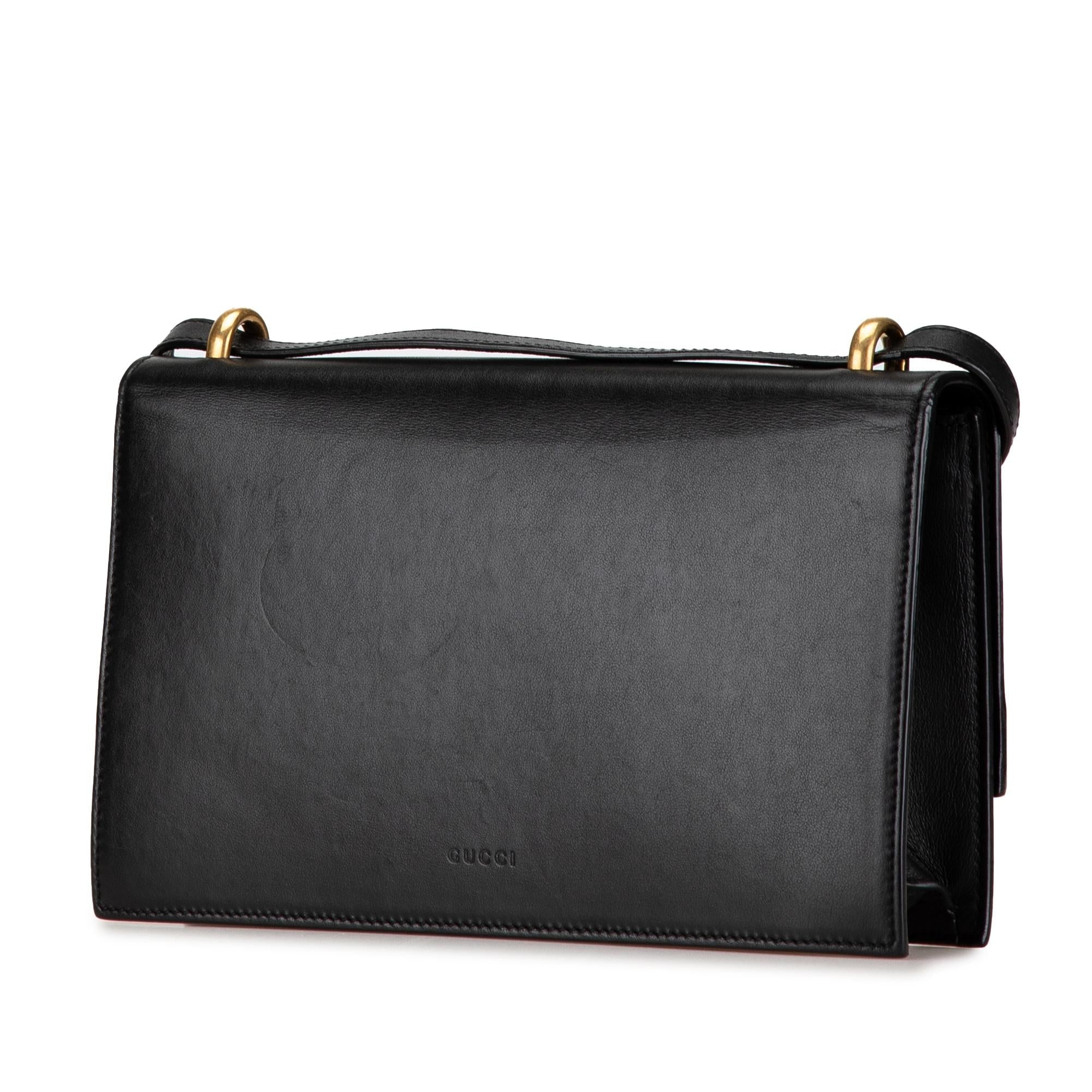 Gucci GG Marmont Leather Ribbon Crossbody (SHG-8Fv04O)