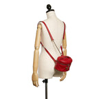 Gucci GG Marmont Leather Round Backpack (SHG-31325)
