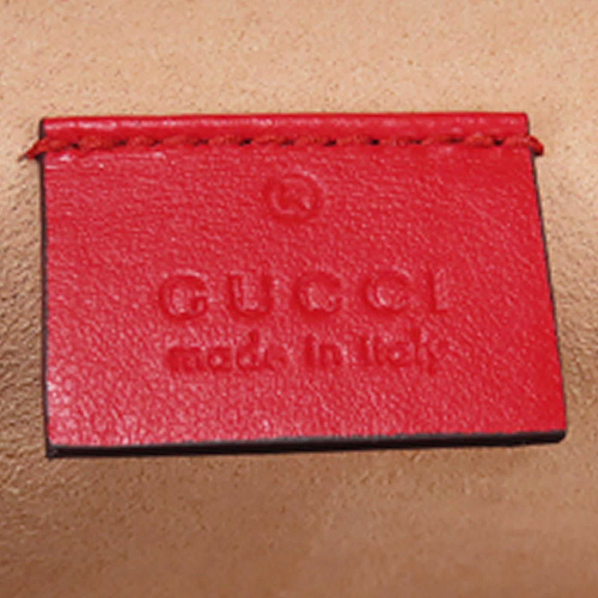 Gucci GG Marmont Leather Round Backpack (SHG-33104)