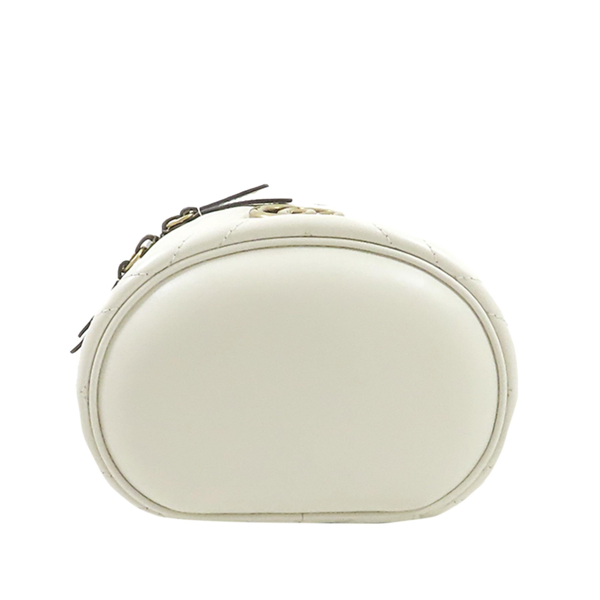 Gucci GG Marmont Leather Round Backpack (SHG-oXsHC9)
