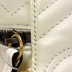 Gucci GG Marmont Leather Round Backpack (SHG-oXsHC9)
