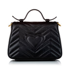 Gucci GG Marmont Leather Satchel (SHG-30460)
