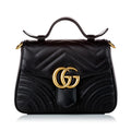 Gucci GG Marmont Leather Satchel (SHG-30460)