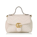 Gucci GG Marmont Leather Satchel (SHG-32596)