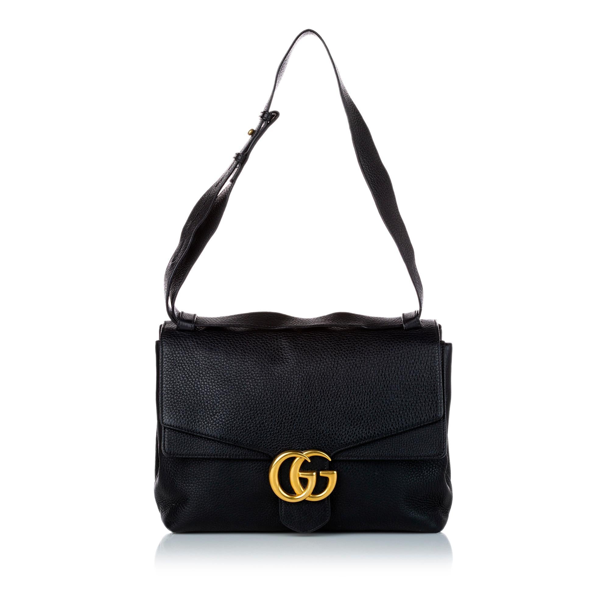 Gucci GG Marmont Leather Shoulder Bag (SHG-30299)