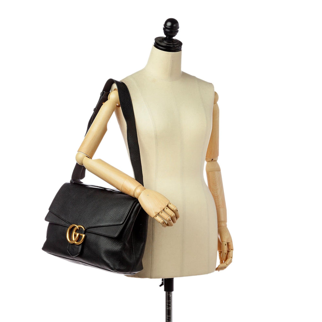 Gucci GG Marmont Leather Shoulder Bag (SHG-30299)
