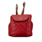 Gucci GG Marmont Matelasse Backpack (SHG-FFaOxi)