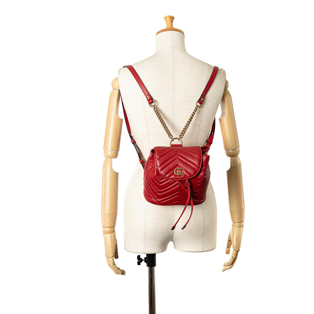 Gucci GG Marmont Matelasse Backpack