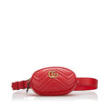 Gucci GG Marmont Matelasse Belt Bag (SHG-O8LhMP)