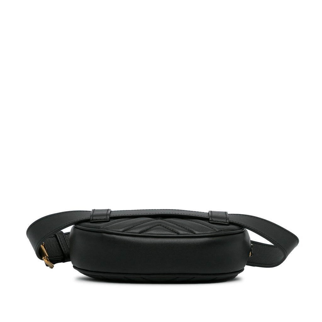 Gucci GG Marmont Matelasse Belt Bag (SHG-MpX2RD)