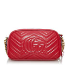 Gucci GG Marmont Matelasse Crossbody Bag (SHG-30217)