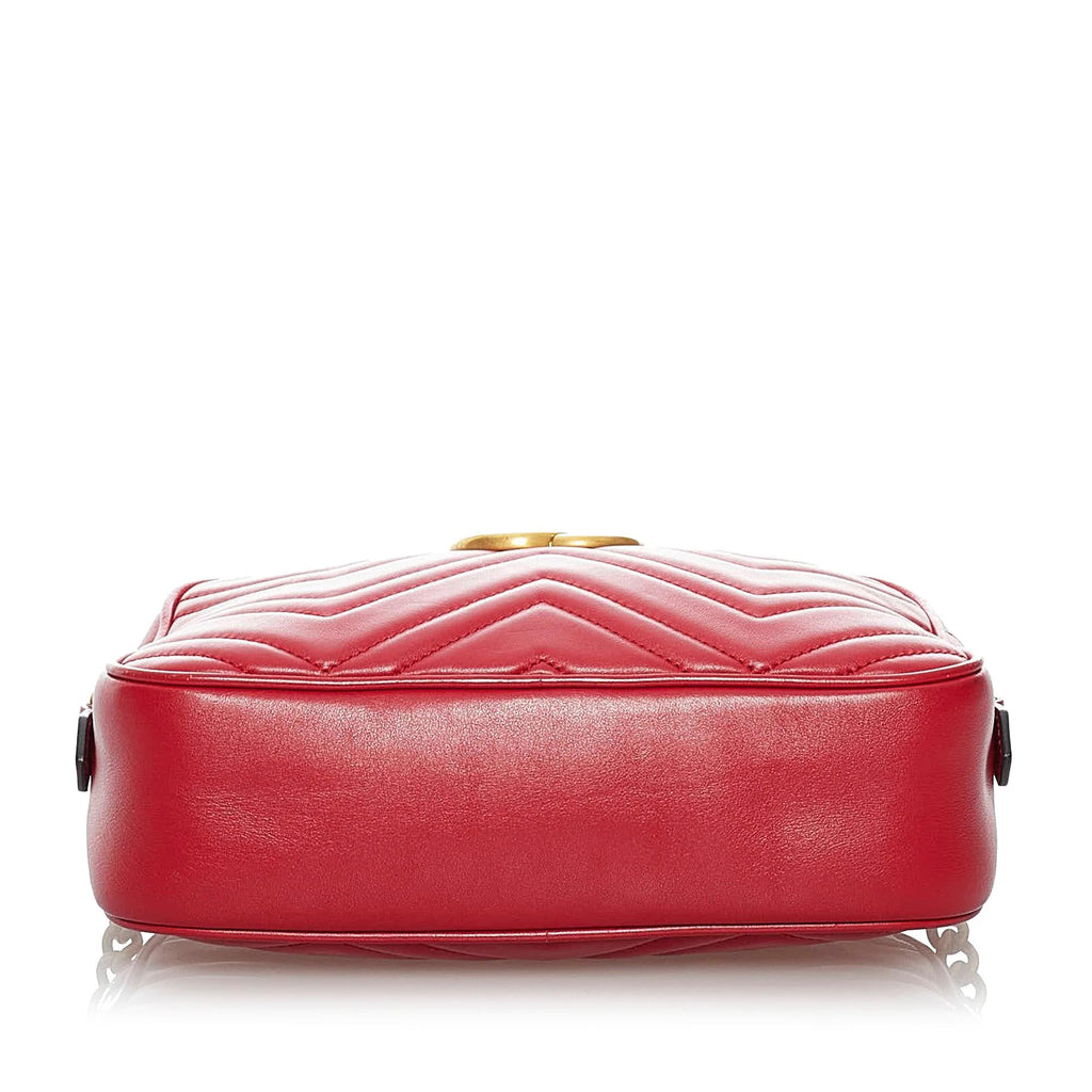 Gucci GG Marmont Matelasse Crossbody Bag (SHG-30217)