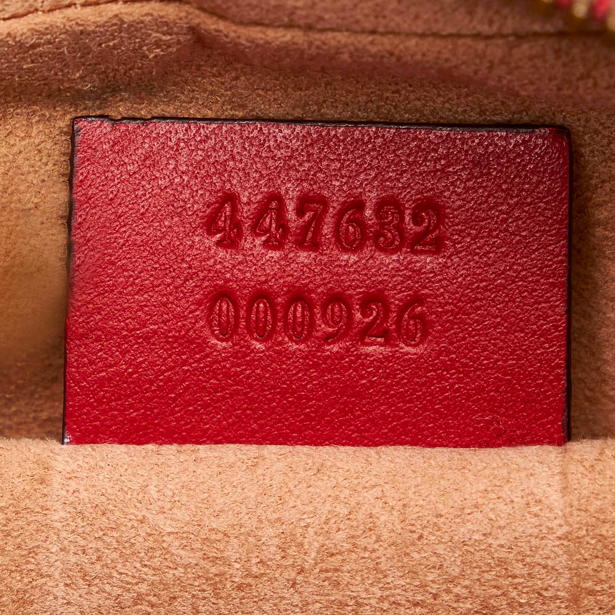 Gucci GG Marmont Matelasse Crossbody Bag (SHG-30217)
