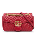 Gucci GG Marmont Matelasse Crossbody Bag (SHG-R45Ixx)