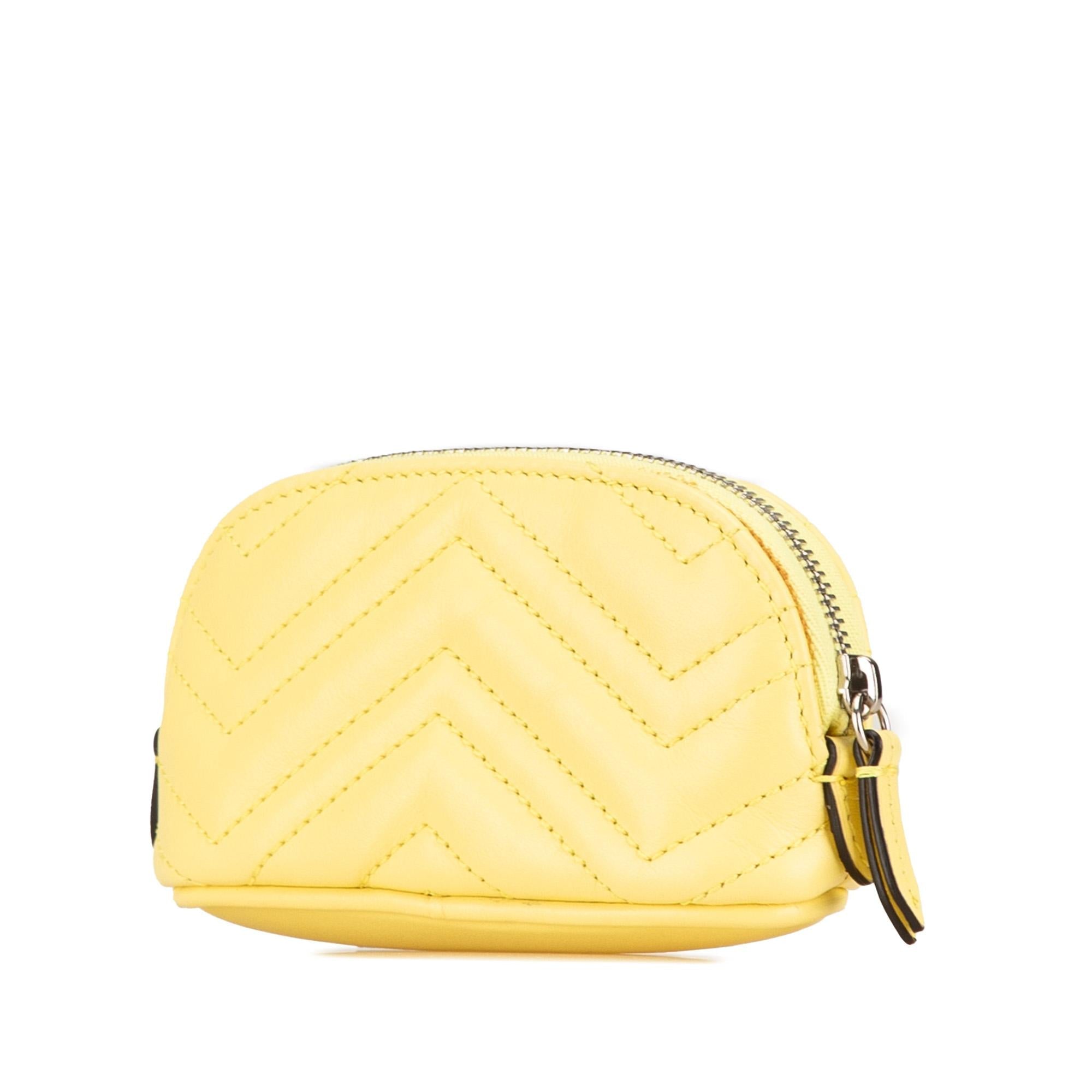 Gucci GG Marmont Matelasse Key Pouch