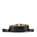 Gucci GG Marmont Matelasse Leather Animalier Belt Bag
